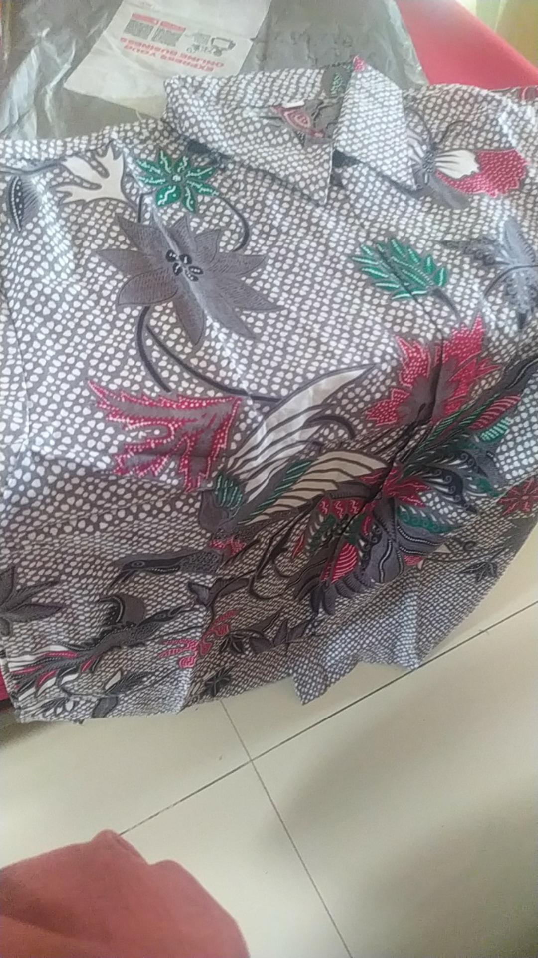 Batik Couple Keluarga Sania Ruffle Ori Ndoro Jowi Dnt Motif Bunga Burungmekar Modern Termurah Shopee