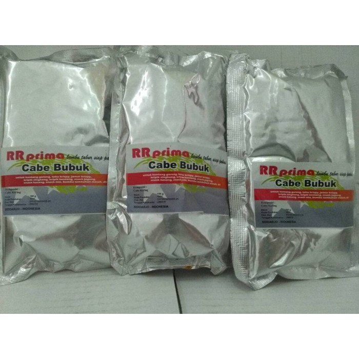 

Marhies- Bumbu Tabur Cabe Bubuk 1 Kg, Murah / Seasoning Powder Chili Powder