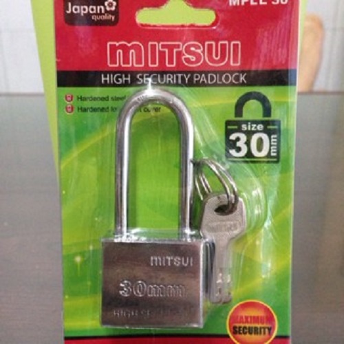 Gembok Mitsui MPLL 30 - 30 mm / Padlock Mitsui Leher Panjang