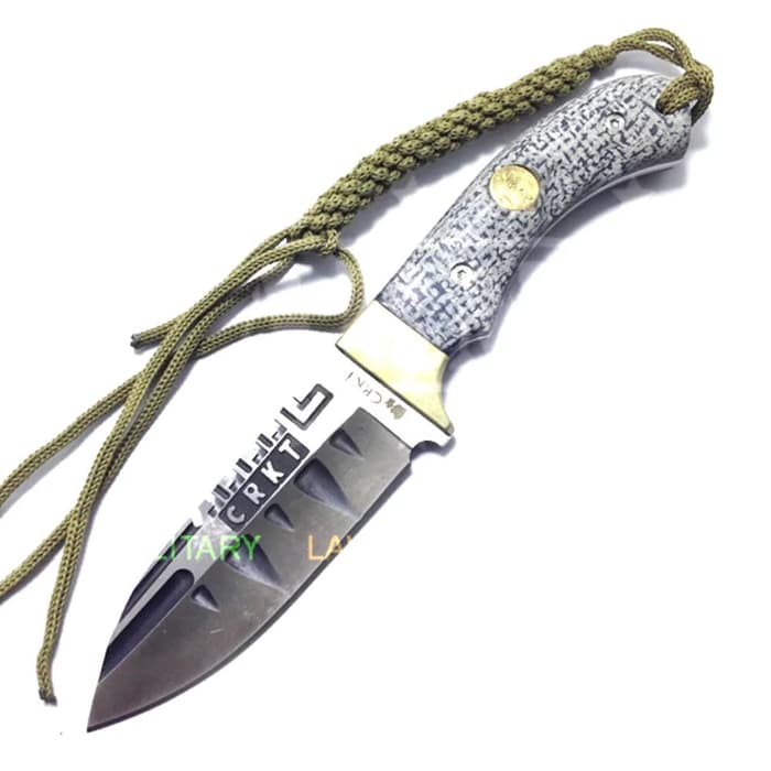 Colombia Pisau Knife 187A 1157 CRKT - Hijau