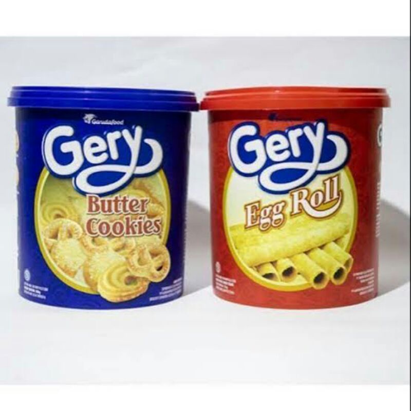 

Gery Butter Cookies / Gery Egg Roll - Kaleng