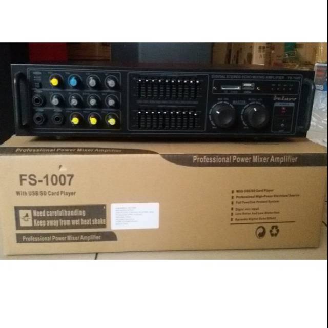 Amplifier/mixer fs-1007 usb