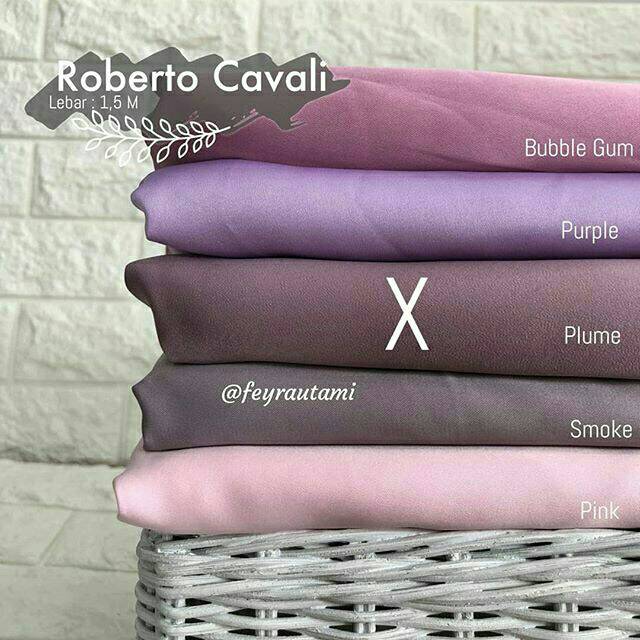 Kain Meteran Polos Roberto Cavali Shopee Indonesia