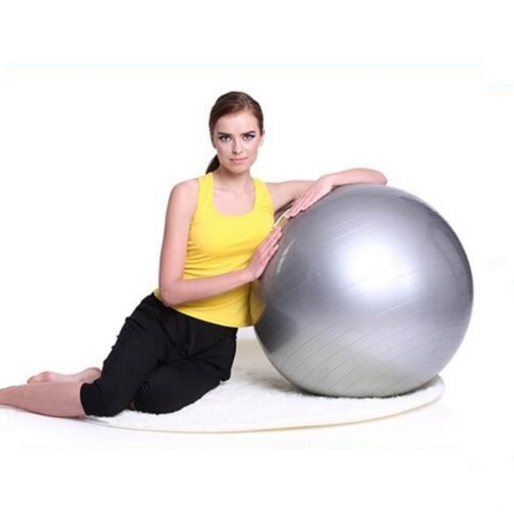 Yoga Gym Balls 65cm Bola Pilates Fitness Ball Senam Olahraga