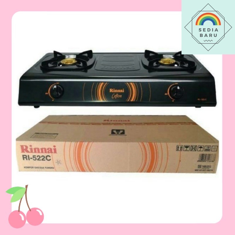 Kompor Rinnai 2 tungku RI-522C