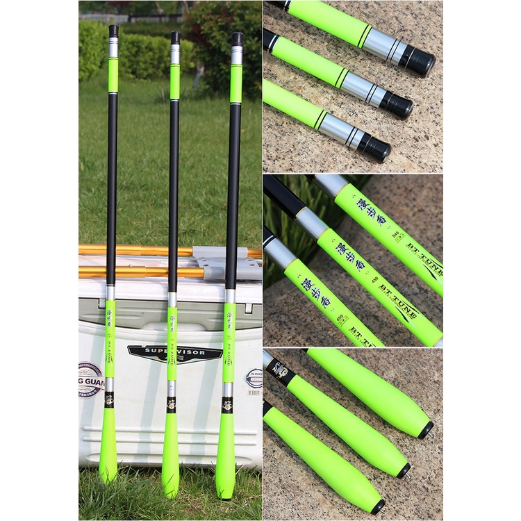 [ COD ] - Joran Pancing Pole Tegek Carbon Fiber Stream Fishing Rod 3.6 Meter
