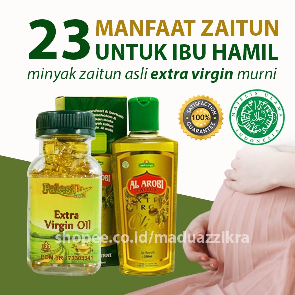 Jual Alami Melancarkan Persalinan Minyak Zaitun Asli Murni Extra Virgin Palestin Kapsul Ibu Hamil Diminum Indonesia Shopee Indonesia