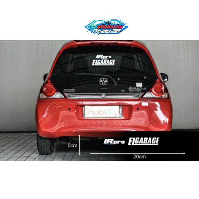 STIKER MOBIL IRPRO ELGARAGE