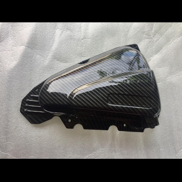 Tutup Filter Karbon Hitam eSP Scoopy Beat Honda