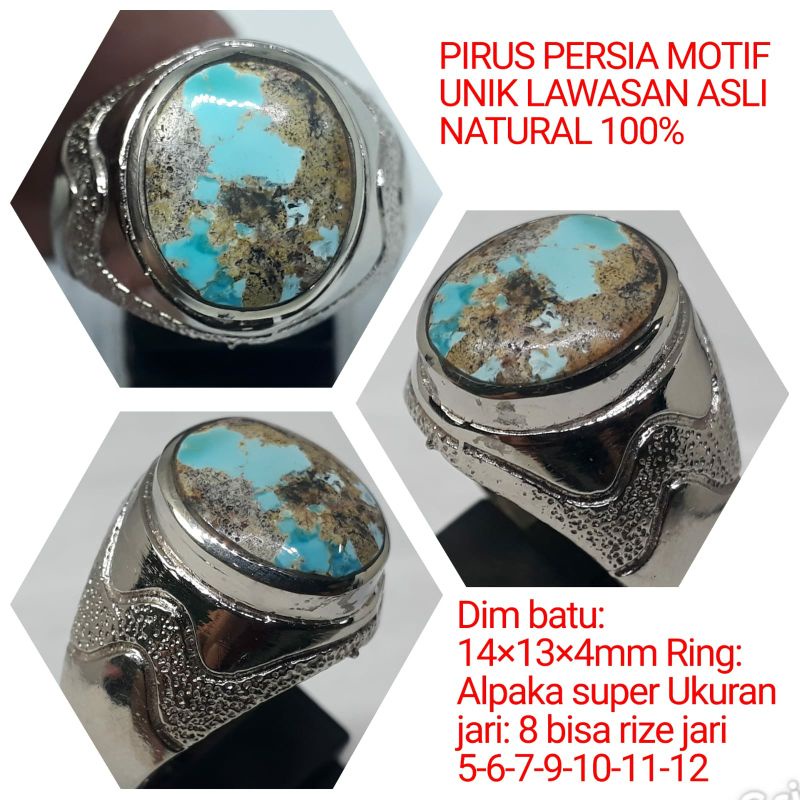 PIRUS PERSIA LAWASAN MOTIF UNIK ASLI NATURAL 100%