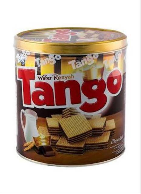 

WAFER TANGO KALENG RASA COKLAT / VANILA 240gr - BISKUIT KUE LEBARAN MURAH MAKAM RINGAN