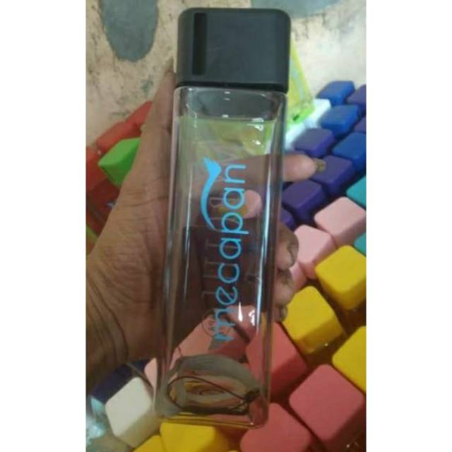 

souvenir botol mybottle kotak + sablon