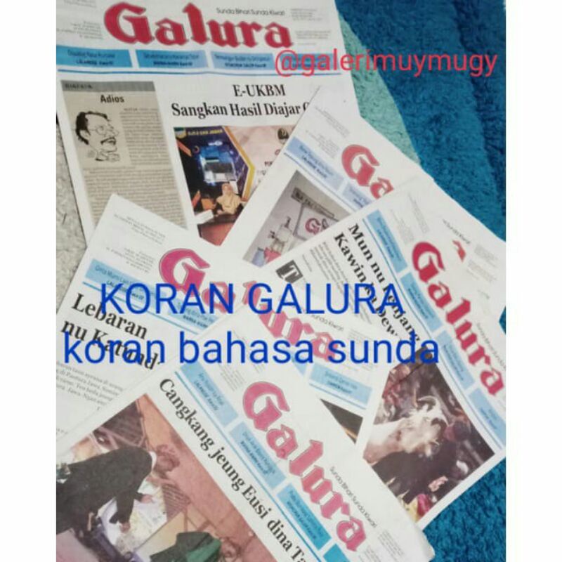 Jual Koran Galura Koran Bahasa Sunda Jual Satuan Shopee Indonesia