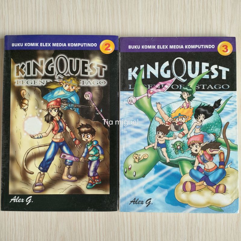 komik king quest legend of stago vol 2,3