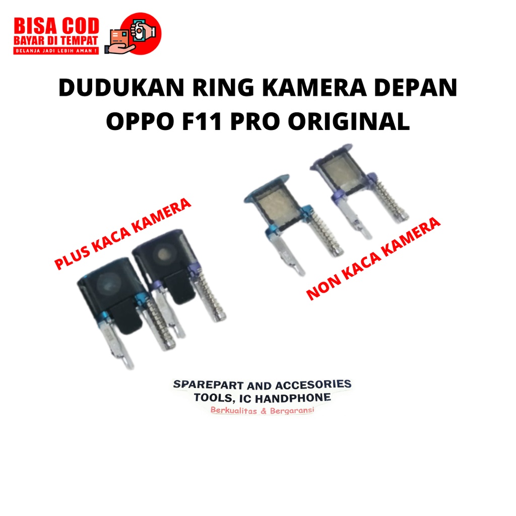 OPPO F11 PRO RING DUDUKAN FRAME KAMERA DEPAN COPOTAN