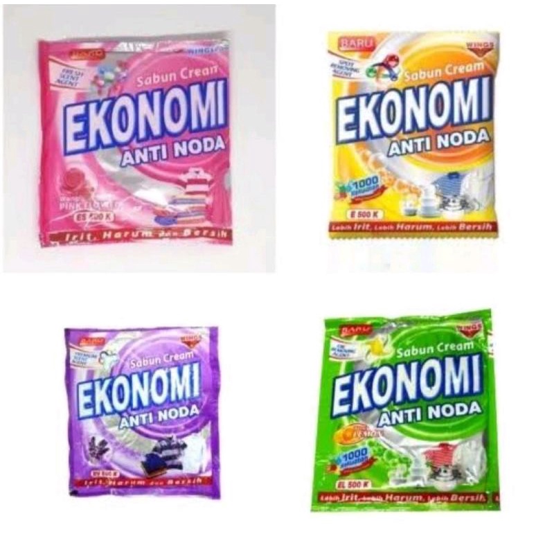 EKONOMI SABUN CREAM 500K 168GR/ SABUN KRIM COLEK EKONOMI ANTI NODA