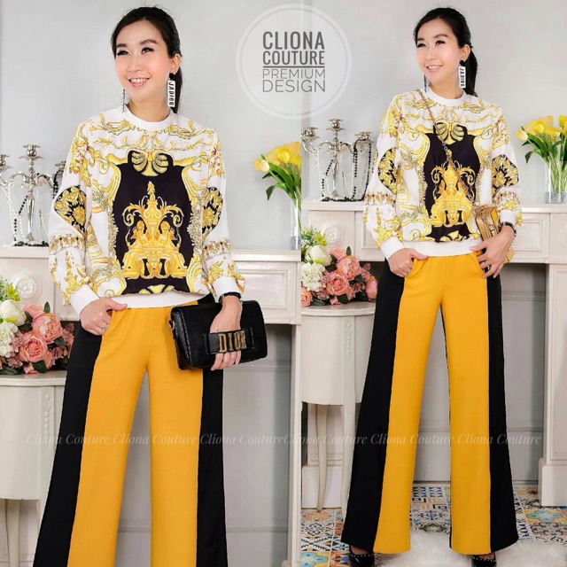 18655:SET VER*SACE KULOT/setelan muslim/setelan kulot/setelan wanita/cliona couture/setelan hijaber