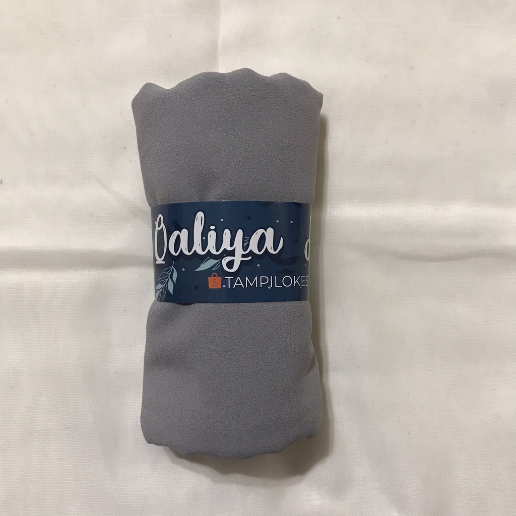 JILBAB PASHMINA SABYAN DIAMOND ITALIANO HIJAB PREMIUM-misty grey