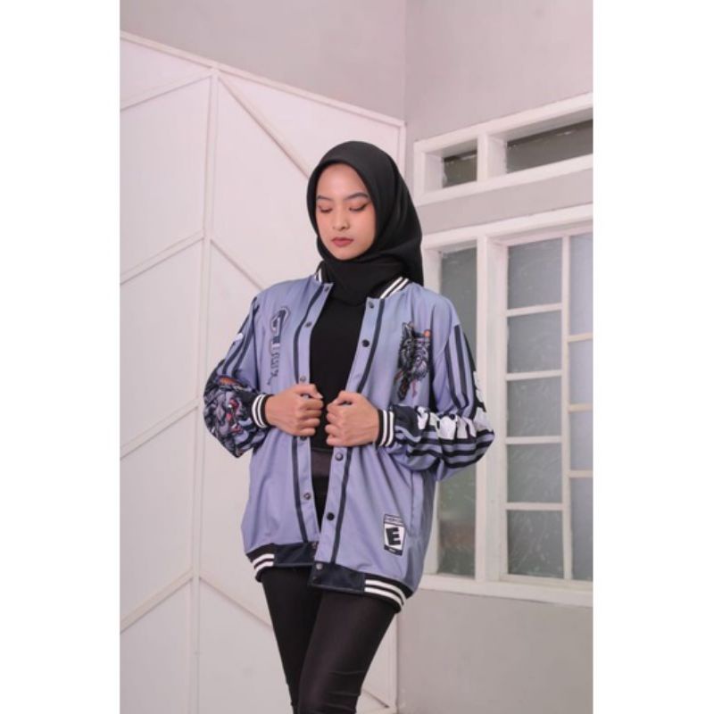 jaket pria Parsity/ Varsity keren/ varsity bisbol/ jaket bisbol/ Jaket Varsity Pria wanita-EVERYONE 10