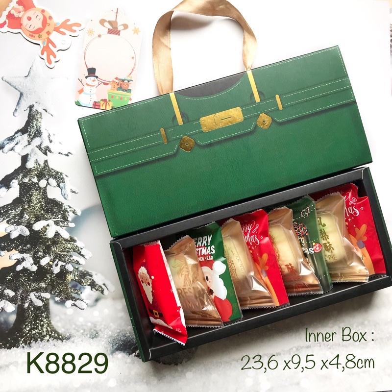 

Kotak K8829 isi 10 dus/ Box Nastar Hijau Lebaran Natal K33/K88 best seller