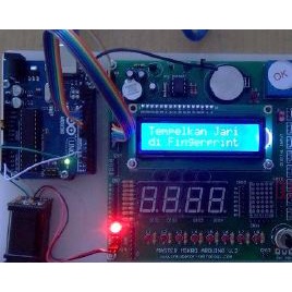 Project Arduino Fingerprint, Finger Print Lock Door Pintu - Project IoT