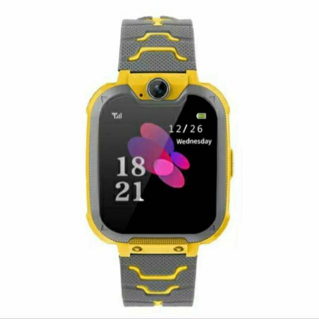 JAM TANGAN IMOO Z5 / Q12 (IMOO/IMO WATCH PHONE Z 5) -GRS. HIJAU DAN KUNING SMARTWATCH JAM HP ANAK