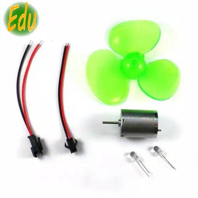 DC 18V Micro Wind Turbine Generator Listrik Tenaga Kincir Angin Mini DIY
