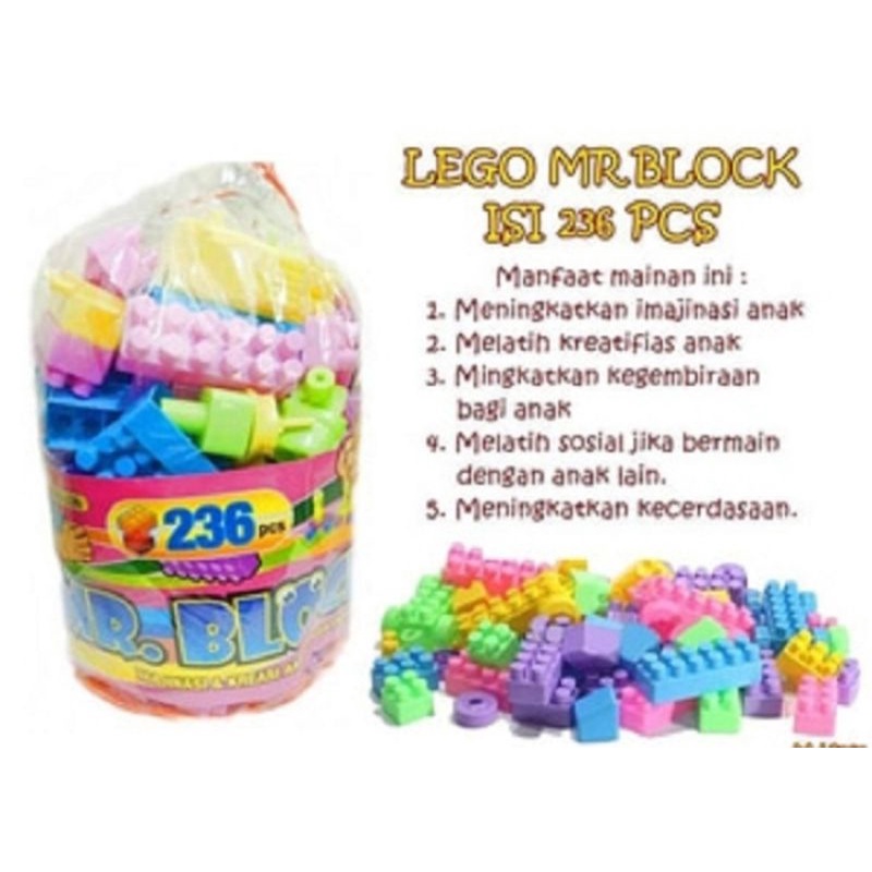 Mainan Block Susun Besar Blok Lego Mainan Anak Murah