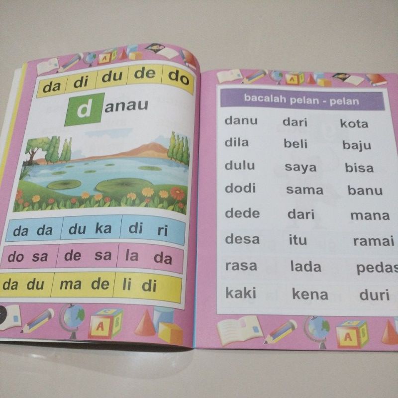 buku ayo belajar membaca 1B 32 halaman 19x27cm