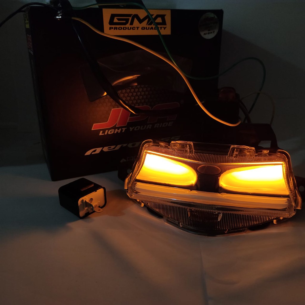 LAMPU STOP STOPLAMP JPA AEROX 155 OLD CLEAR GMA PRODUCT