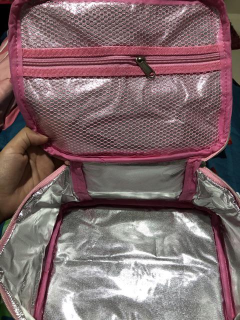 Tas Jaring Lunch Box / Bekal / Tempat Makan Aluminium Foil Premium