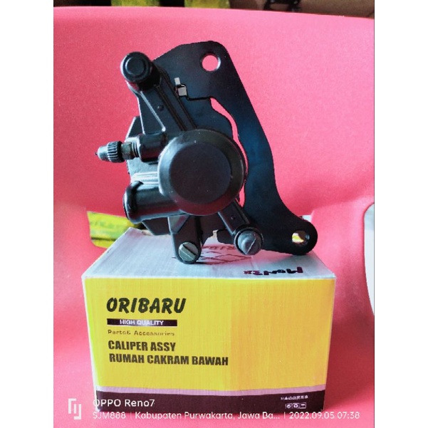 caliper assy belakang nalmax /rumah cakram rem bawah belakang nmax