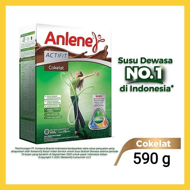 

Anlene Actifit Coklat 590g