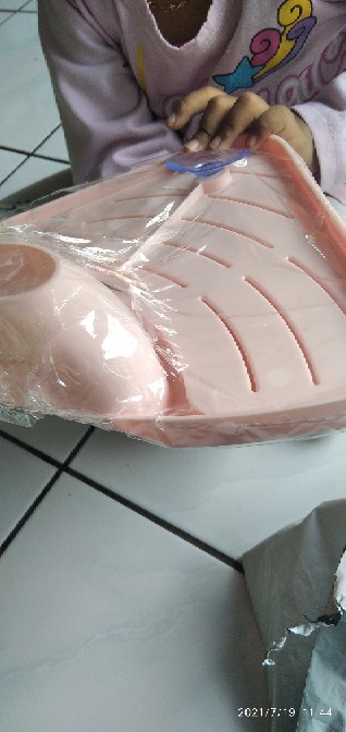 Ggmart Segitiga Tempat Spon Cuci Piring Serba Guna