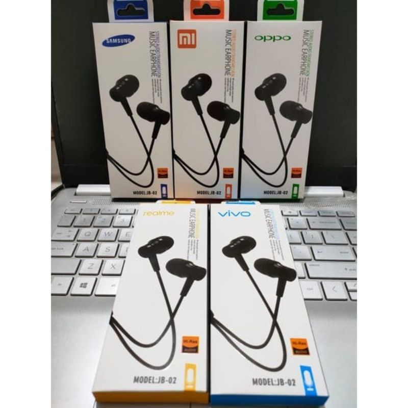 PROMO HF HEADSET JB-02 BRANDED SUARA BAGUS