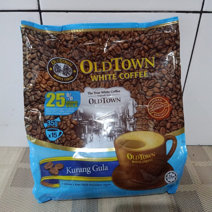 

(BISA COD) old town white coffee less sugar