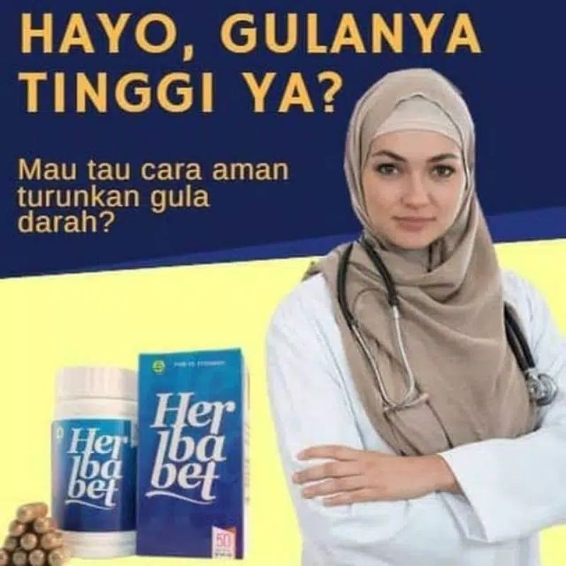 

HERBABET Herbal spesialis Diabetes dan Penyakit Gula Paling Ampuh Alami Aman #Topcer