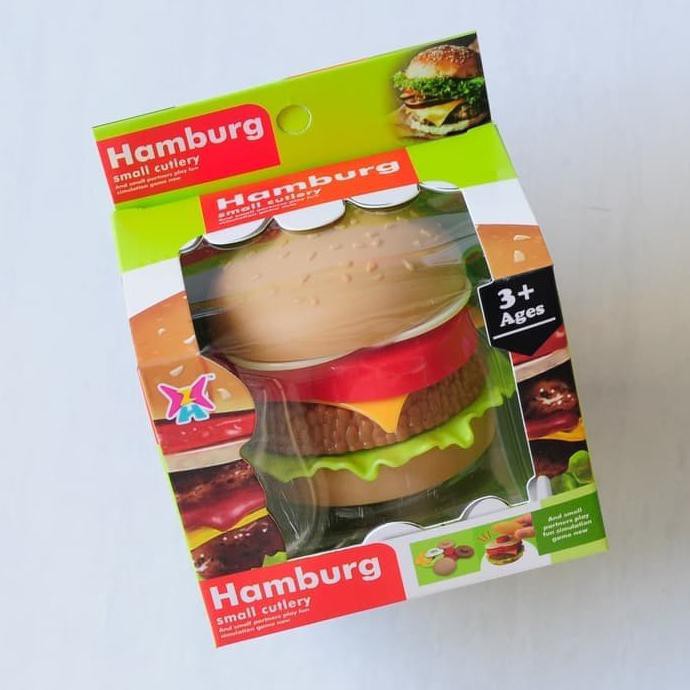 Mainan Burger Susun Gourmet Burger Infinite Fun Stacking Burger