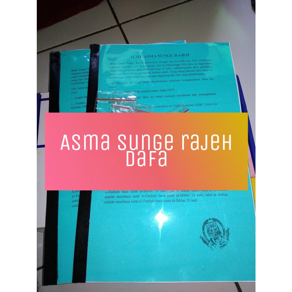 modul asma sunge rajeh pamungkas