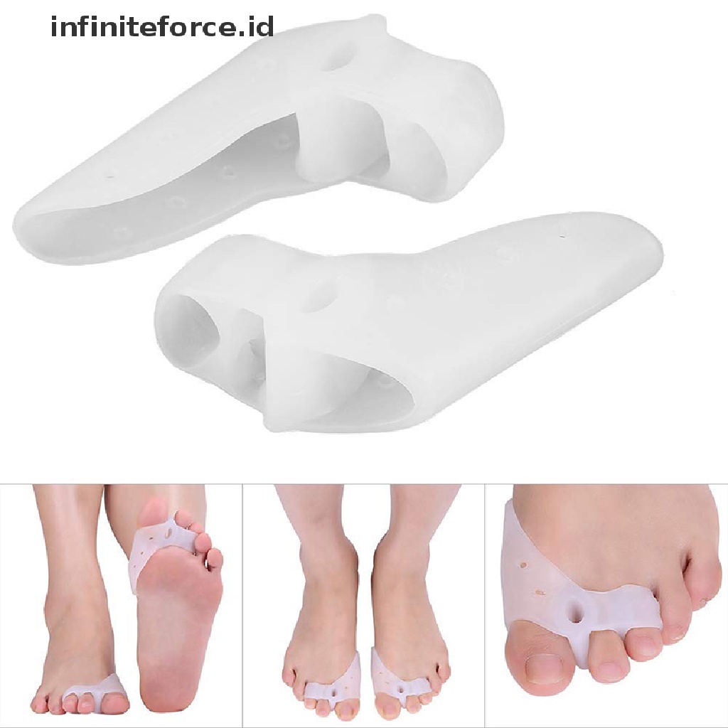 1 Pasang Gel Silikon Pemisah Jari Kaki