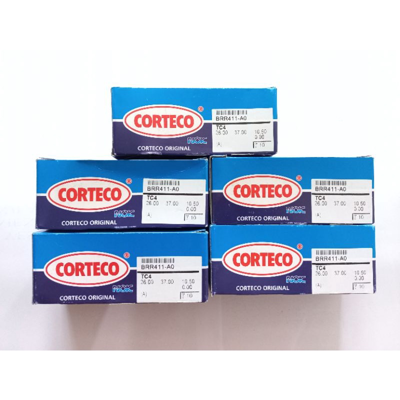 SIL SEAL SHOCK SKOK DEPAN BEBEK SUPRA,GRAND,BEAT NOK CORTECO TC4 26x37x10,5