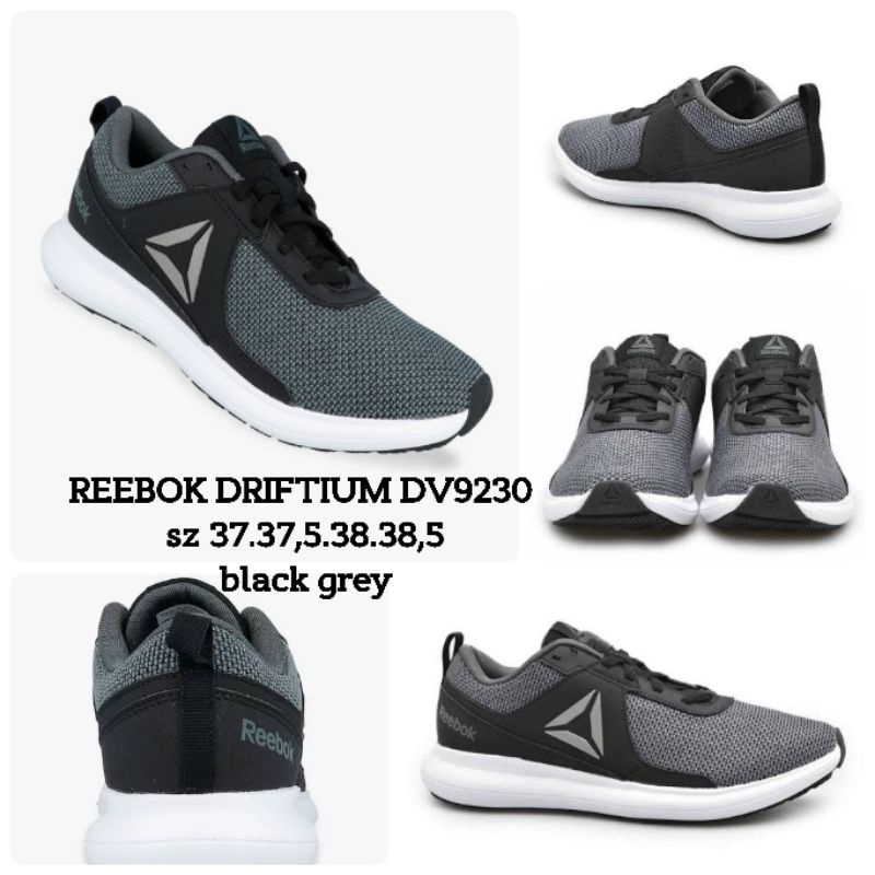 REEBOK DRIFTIUM DV9230 black grey sz 37.37½.38.38½