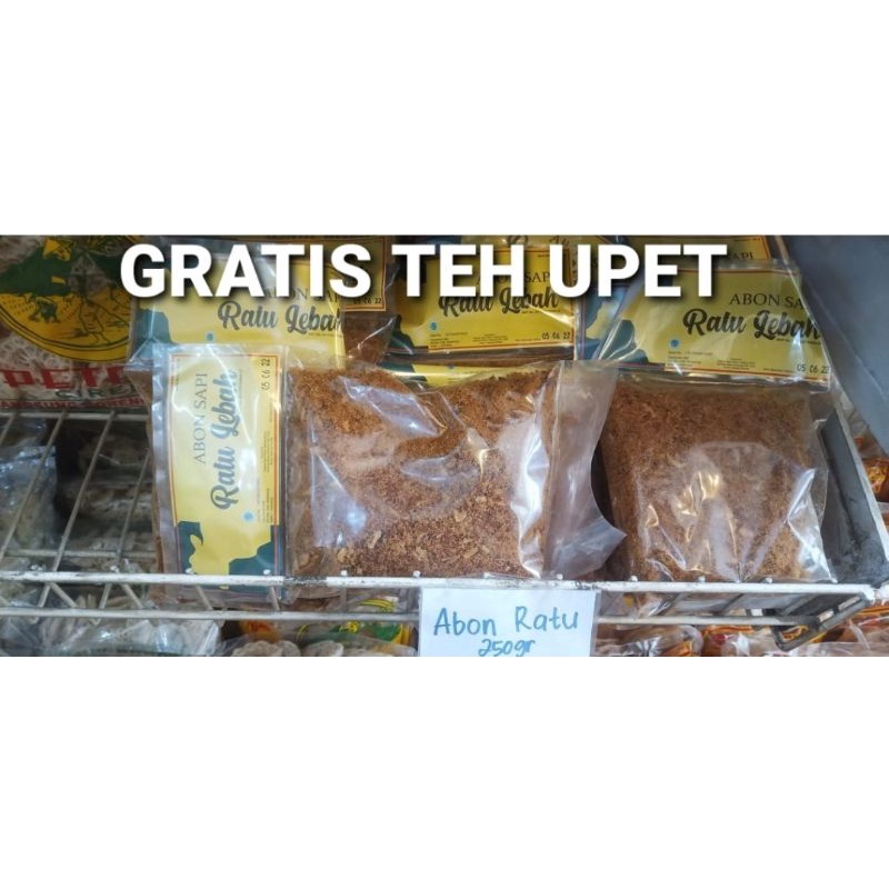 

Abon Sapi Enak GRATIS TEH UPET