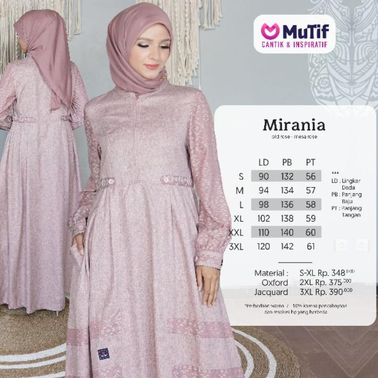 Terbagus.. Sarimbit Mutif Terbaru 2022 Mirania Rose Pink Koko Haris Best Seller Original 2022 #gamis