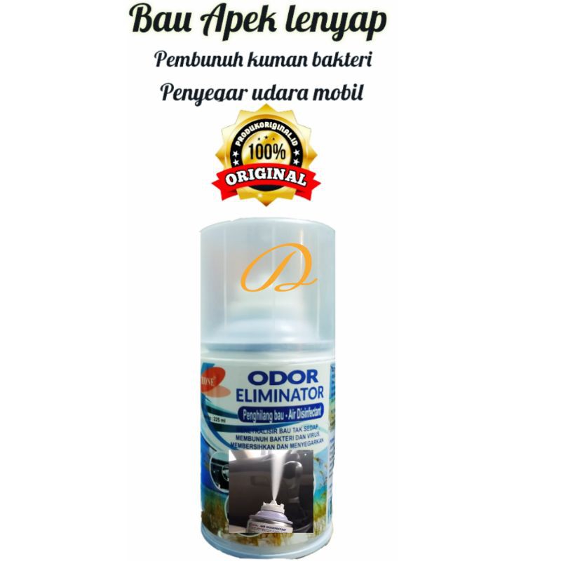 Air refresher Penghilang bau apek odor eliminator 250 mili penyegar udara AC mobil