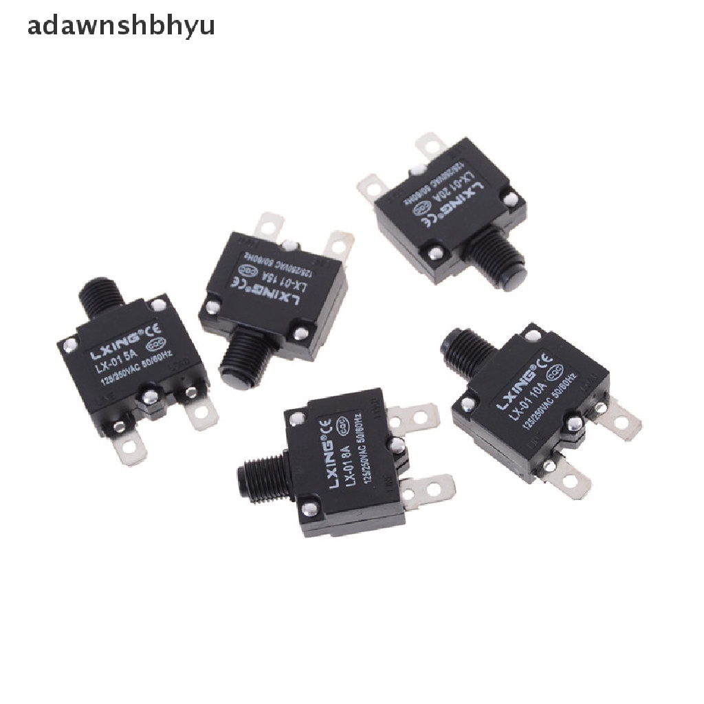 Adawnshbhyu 1pc thermal switch Pemutus Arus overload Pelindung overload Saklar