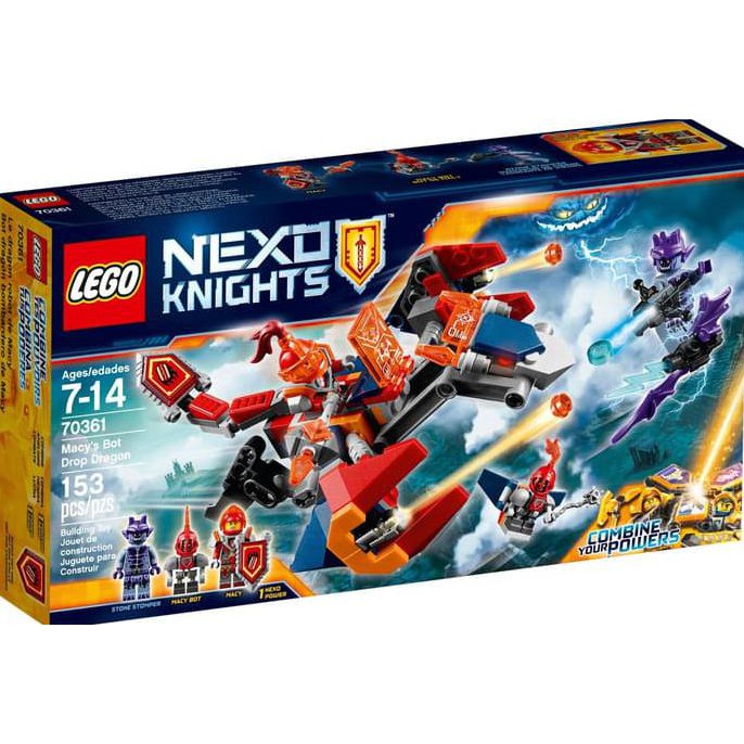 LEGO 70361 - Nexo Knights - Macy's Bot Drop Dragon