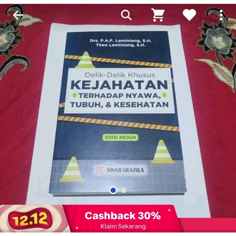 

Kejahatan terhadap nyawa,tubuh dan kesehatan