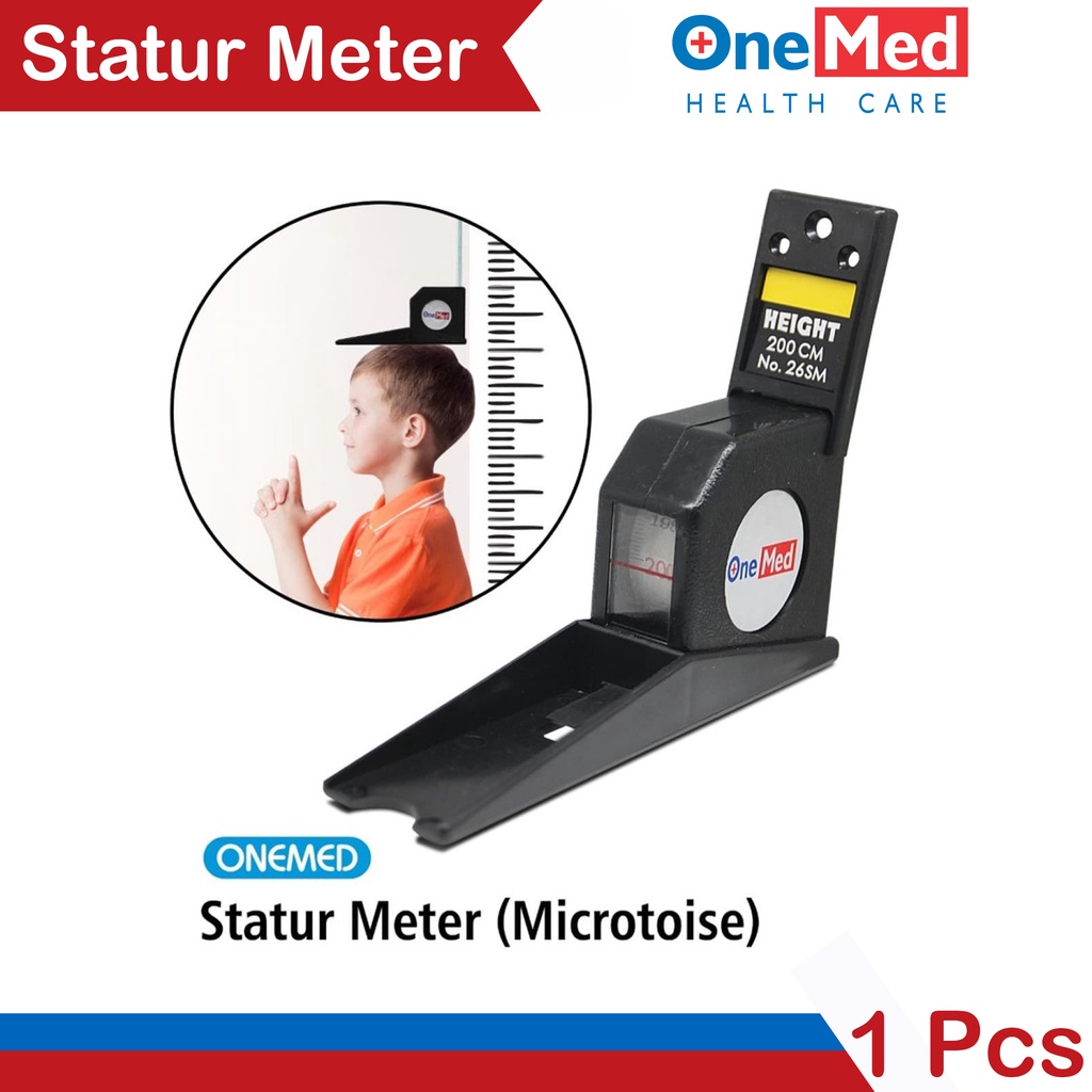 Meteran Peninggi Badan / Stature Meter 2meter OneMed