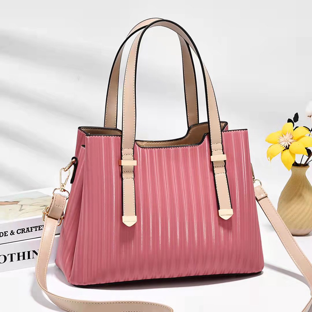 9151 TAS WANITA IMPORT SLEMPANG HANDBAG [1KG 2PC] PERFECT CORNER